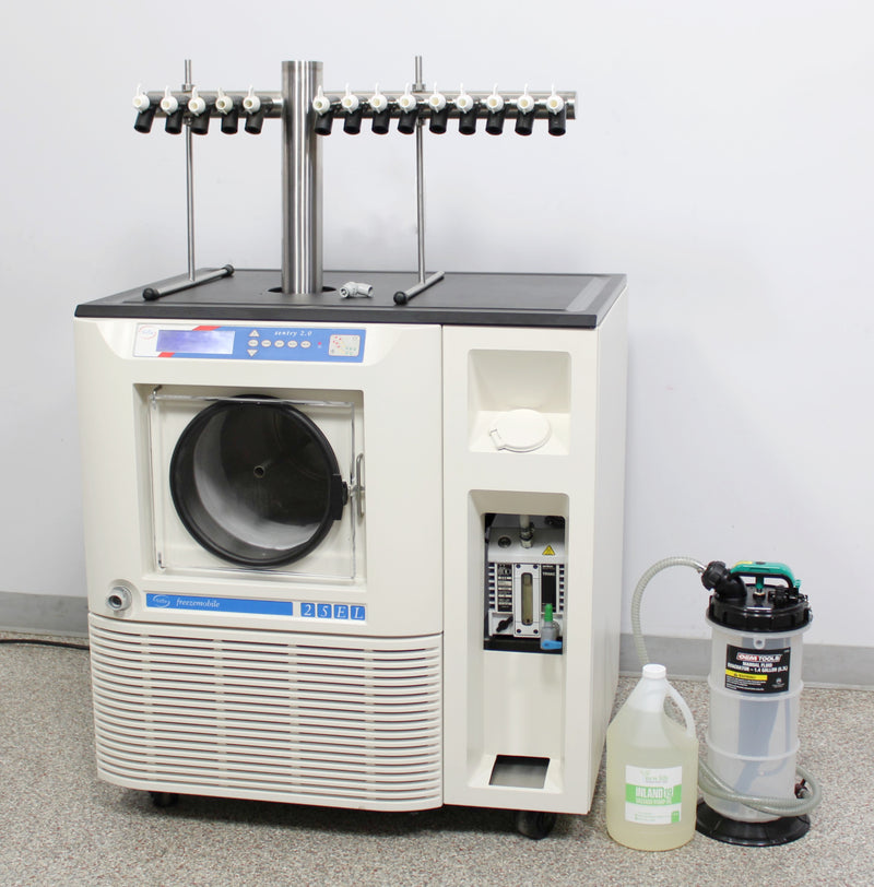 SP Scientific VirTis 25EL Freezemobile FM25EL-85 Freeze Dryer Lyophilizer 449236