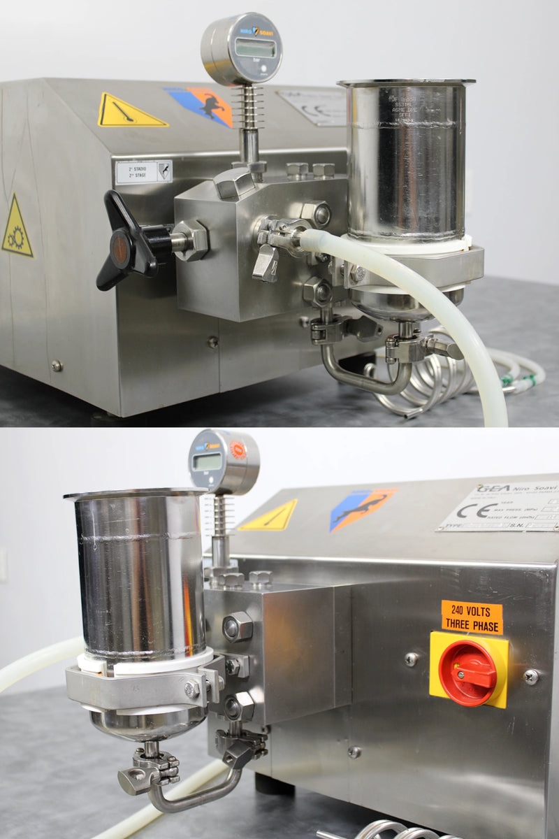 GEA Niro Soavi NS1001L2K High Pressure Laboratory Homogenizer