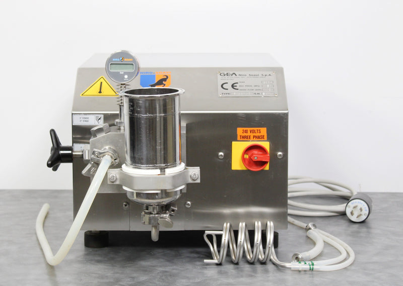 GEA Niro Soavi NS1001L2K High Pressure Laboratory Homogenizer