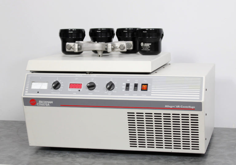 Beckman Coulter Allegra 6R Refrigerated Benchtop Centrifuge w/ GH-3.8 Rotor