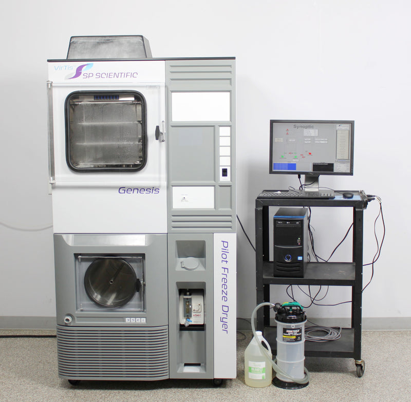 SP Scientific Virtis 35L Genesis SQ EL-85 Pilot Freeze Dryer with Encore Software