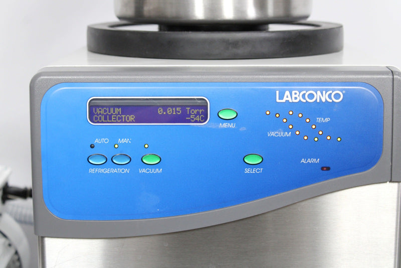 Labconco FreeZone 2.5L -50C Benchtop Freeze Dryer Lyophilizer w 12-Port Manifold