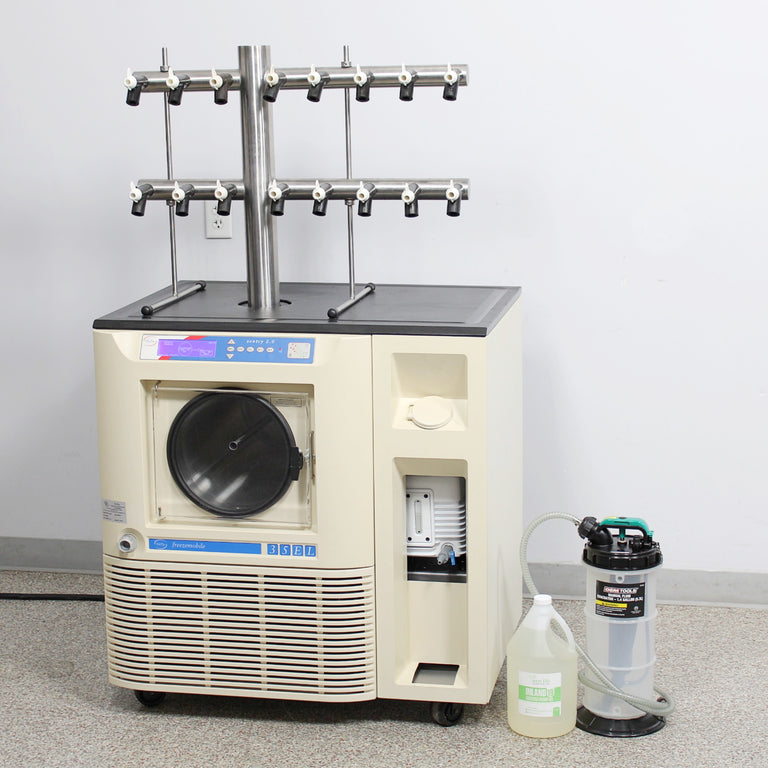SP VirTis Freezemobile FM35EL-85 -85°C Freeze Dryer Lyophilizer w/ Tree Manifold