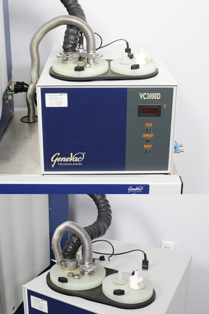 GeneVac HT-12 Series II Centrifugal Evaporator w/ VC3000D Condenser & XDS5 Pump