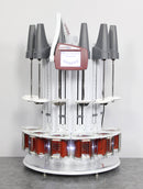 Distek Symphony 7100 Bathless Dissolution System with 6 1L Vessels & Paddles