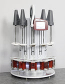 Distek Symphony 7100 Bathless Dissolution System with 6 1L Vessels & Paddles