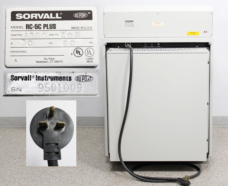 DuPont Sorvall RC-5C Plus RC-5C+ Superspeed Refrigerated Floor Centrifuge