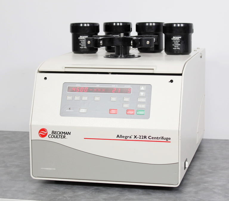 Beckman Coulter Allegra X-22R Refrigerated Benchtop Centrifuge with SX4250 Rotor