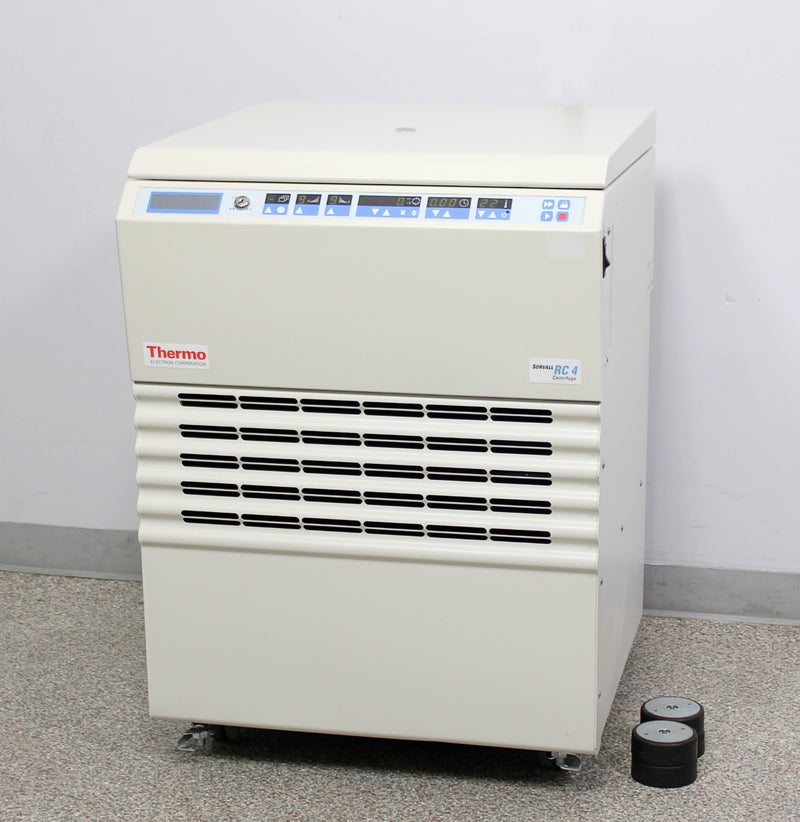 Thermo Sorvall RC 4 Refrigerated Floor Centrifuge 75004477 w/ Diagnostik Rotor