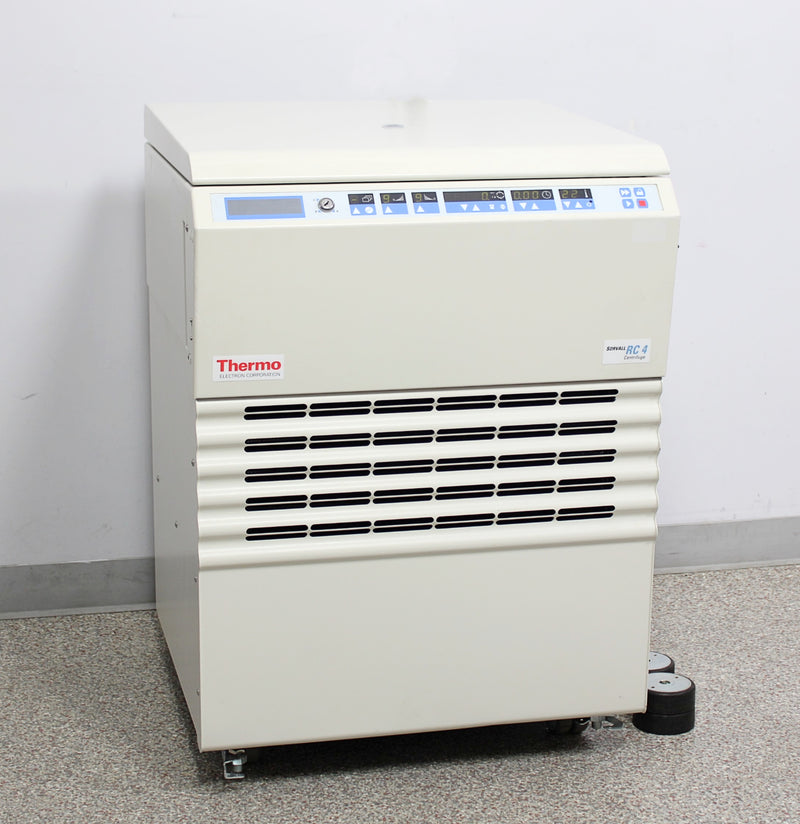 Thermo Sorvall RC 4 Refrigerated Floor Centrifuge 75004477 w/ Diagnostik Rotor