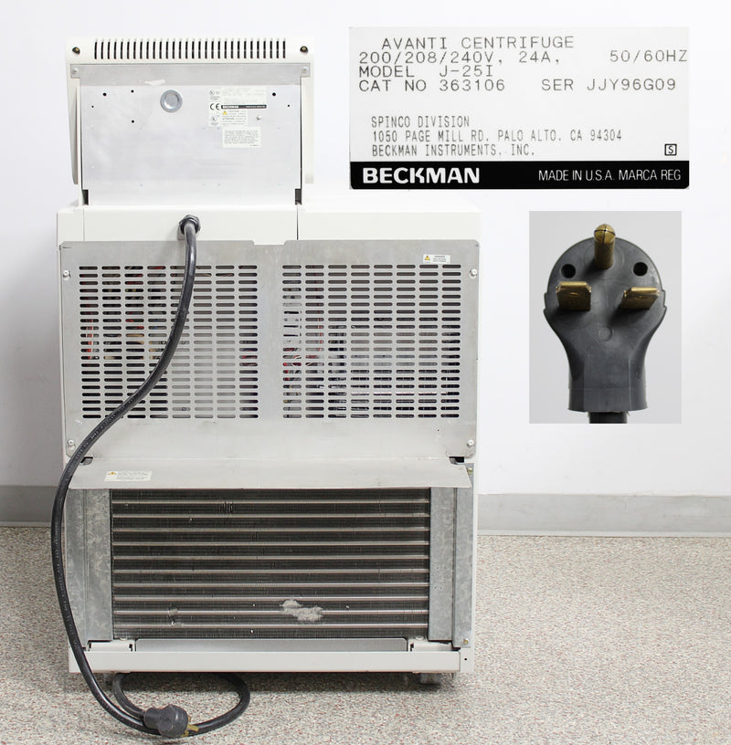 Beckman Avanti J-25I High Speed Refrigerated Floor Centrifuge 363106