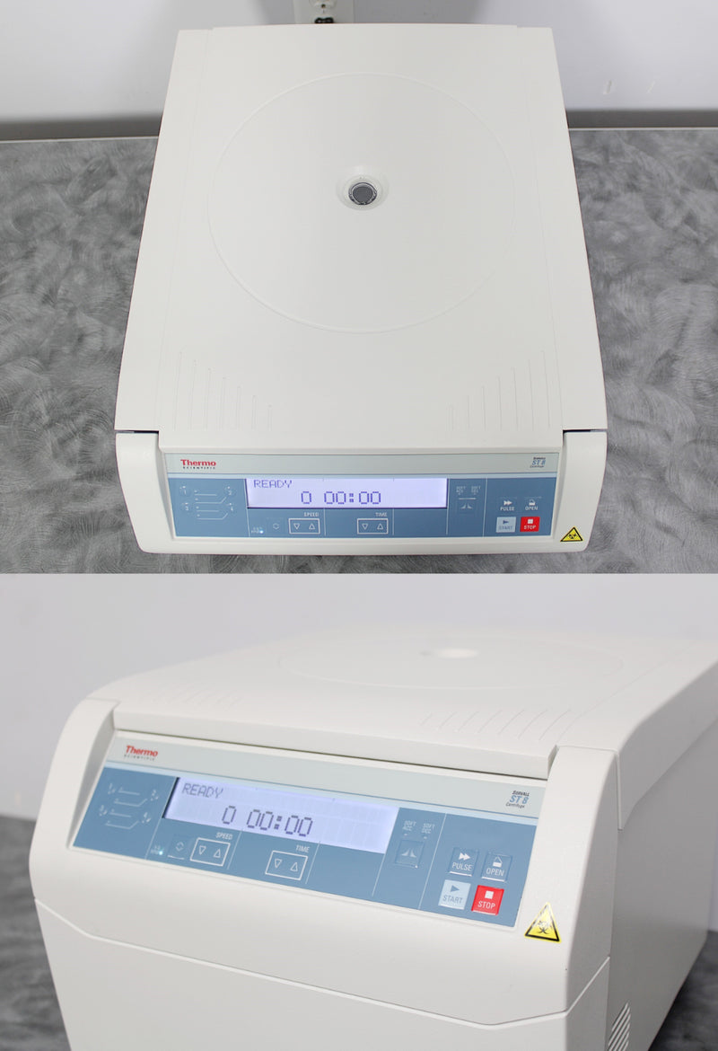 Thermo Scientific Sorvall ST8 Benchtop Centrifuge 75007200 w/ M-10 Plate Rotor