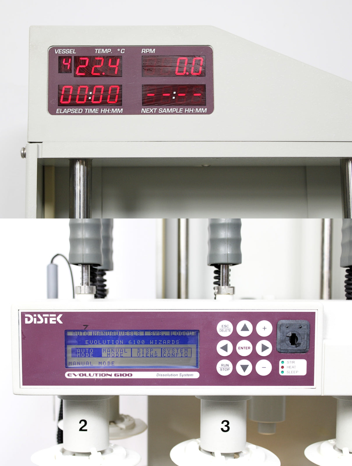 Distek Evolution 6100 Bathless Dissolution Testing System With 6 Vesse