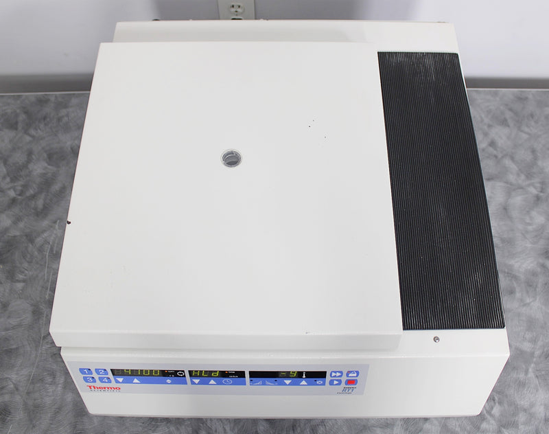 Thermo Scientific Sorvall RT1 Refrigerated Benchtop Centrifuge w Rotor & Buckets