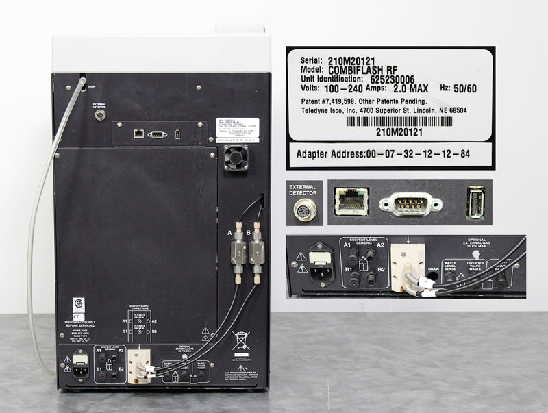 Teledyne Isco CombiFlash RF 625230006 Automated Flash Chromatography System
