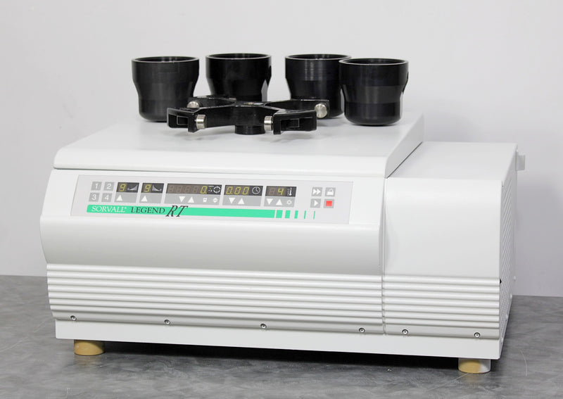 Kendro Sorvall Legend RT Refrigerated Benchtop Centrifuge 75004377 w Swing Rotor