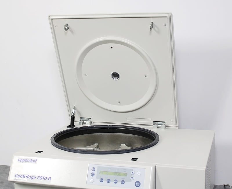 Eppendorf 5810R Refrigerated Benchtop Centrifuge 5811F w/ A-4-62 Swing Rotor