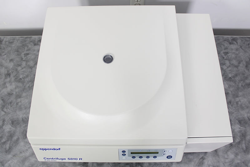 Eppendorf 5810R Refrigerated Benchtop Centrifuge 5811F w/ A-4-62 Swing Rotor