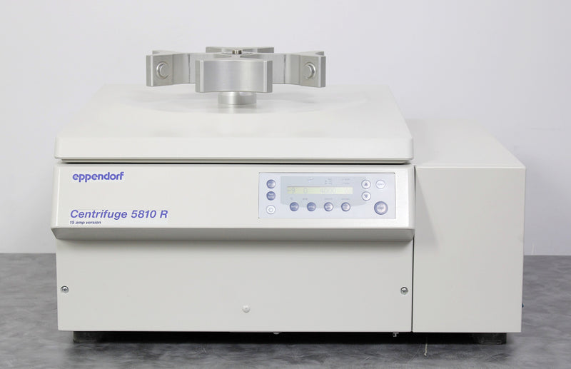 Eppendorf 5810R Refrigerated Benchtop Centrifuge 5811F w/ A-4-62 Swing Rotor