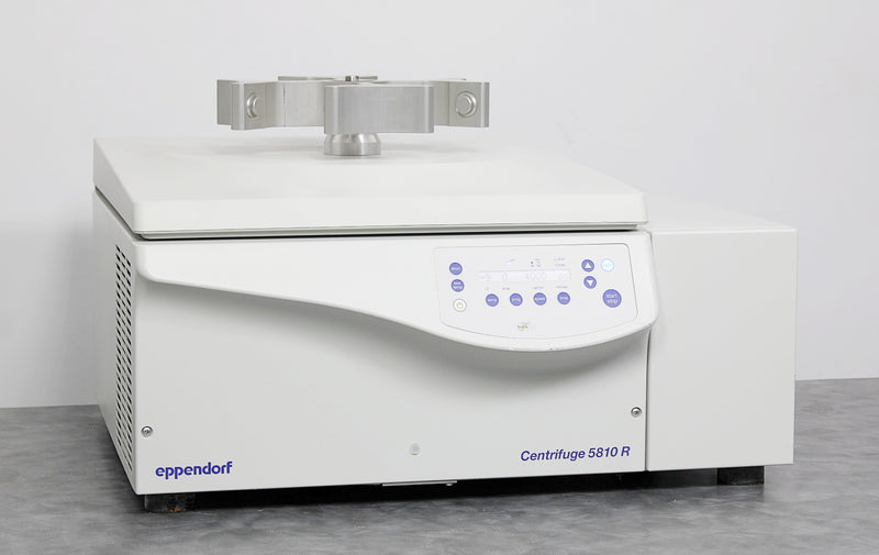 Eppendorf 5810R Refrigerated Benchtop Centrifuge 5811F with A-4-62 Swing Rotor