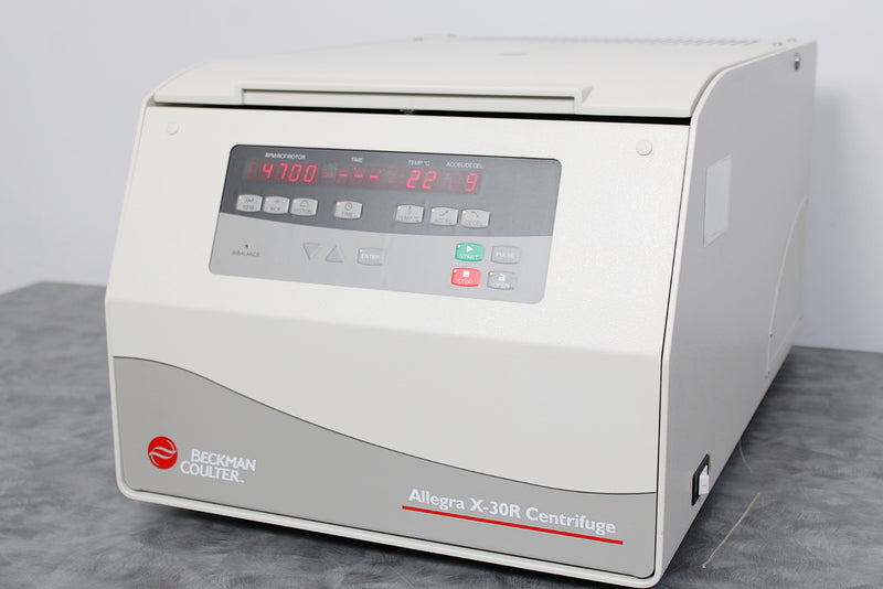 Beckman Coulter Allegra X-30R Refrigerated Benchtop Centrifuge & SX4400 Rotor