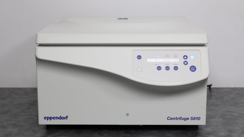 Eppendorf 5810 Benchtop Centrifuge with S-4-104 Swing Bucket Rotor