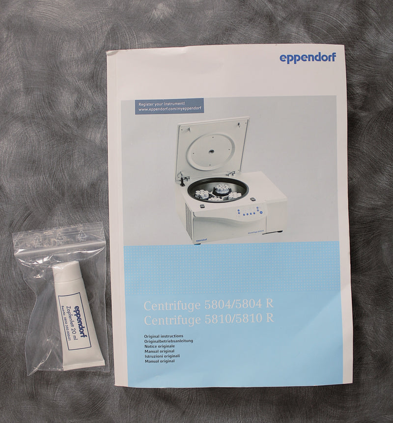 Eppendorf 5810 Benchtop Centrifuge with S-4-104 Swing Bucket Rotor
