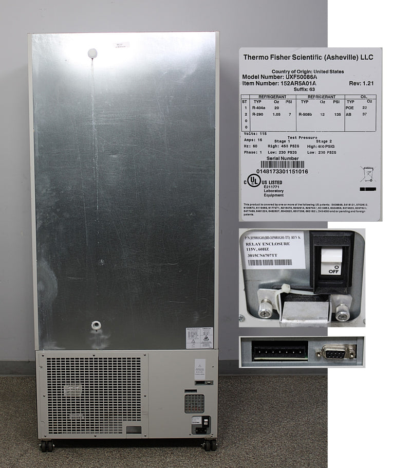 Thermo Revco UXF50086A UxF -86°C Upright ULT Ultra-Low Temperature Freezer
