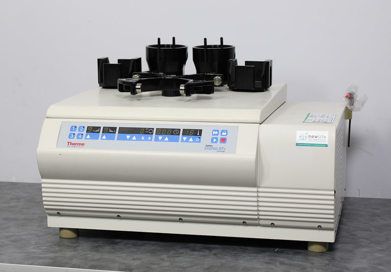 Thermo Sorvall Legend RT+ Refrigerated Benchtop Centrifuge with Rotor & Buckets