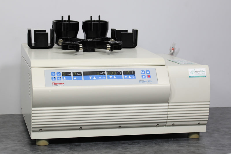 Thermo Sorvall Legend RT+ Refrigerated Benchtop Centrifuge with Rotor & Buckets