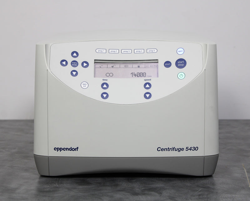 Eppendorf 5430 High-Speed Benchtop Microcentrifuge with FA-45-30-11 Rotor