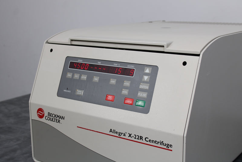 Beckman Coulter Allegra X-22R Refrigerated Benchtop Centrifuge 392187