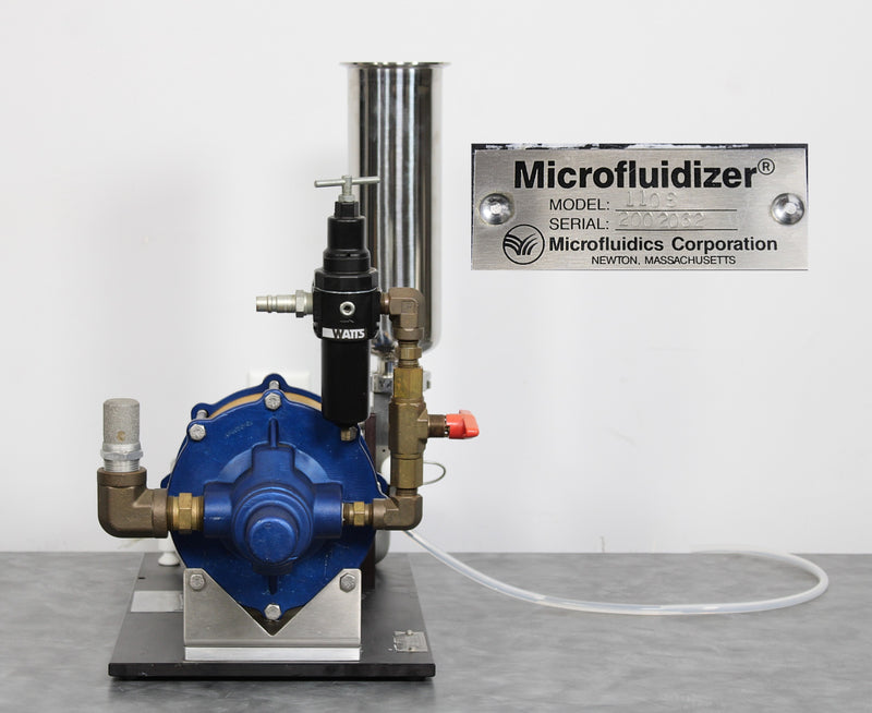 Microfluidics Model 110S Microfluidizer Homogenizer Processor Cell Disruptor