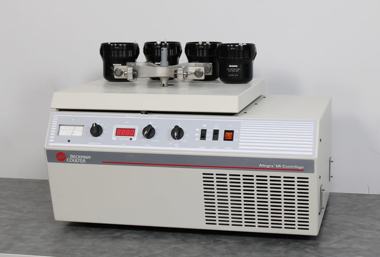 Beckman Coulter Allegra 6R Refrigerated Benchtop Centrifuge and GH-3.8 Rotor