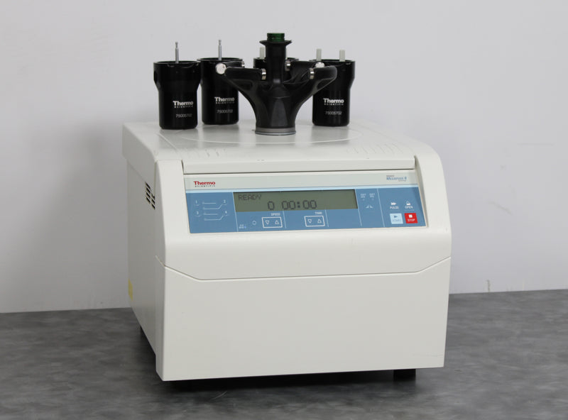 Thermo Heraeus Megafuge 8 Benchtop Centrifuge 75007210 w/ TX-150 Swing Rotor