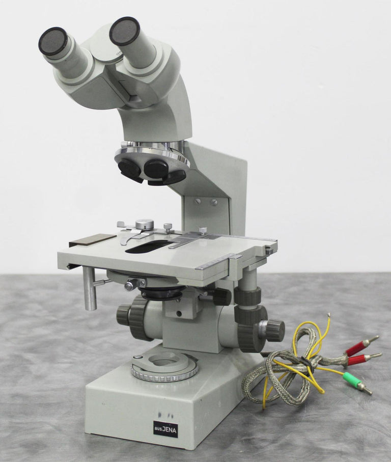 Carl Zeiss ausJENA Binocular Microscope - No Objectives for Parts or Repair