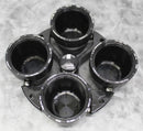 Sorvall Heraeus 75006434 Centrifuge Swing Bucket Rotor w/4 Buckets Max 4,150 RPM