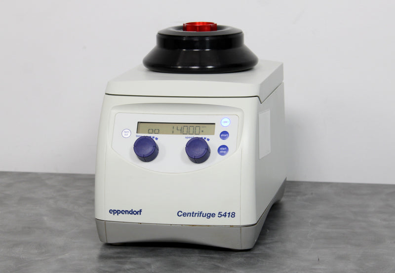 Eppendorf 5418 Benchtop Microcentrifuge with FA-45-18-11 Fixed-Angle Rotor