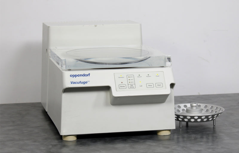 Eppendorf Vacufuge 5301 Concentrator Evaporator and Pump with F45-48-11 Rotor