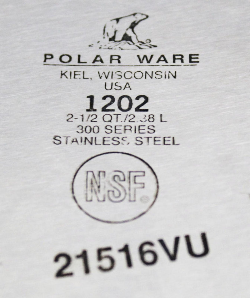 x2 Polar Ware 1202 Stainless Steel Instrument Trays, 12.25L, 7.75W, 2.25H Inches