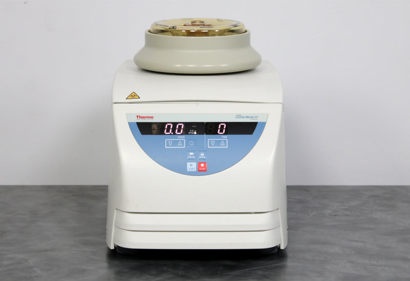 Thermo Sorvall Legend Micro 17 Benchtop Microcentrifuge 75002431 with Rotor