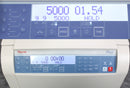 Thermo Scientific Sorvall Legend X1 Benchtop Centrifuge Control Panel and Screen