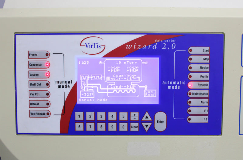 SP VirTis Advantage Plus EL-85 Benchtop Stoppering Tray Freeze Dryer 447823