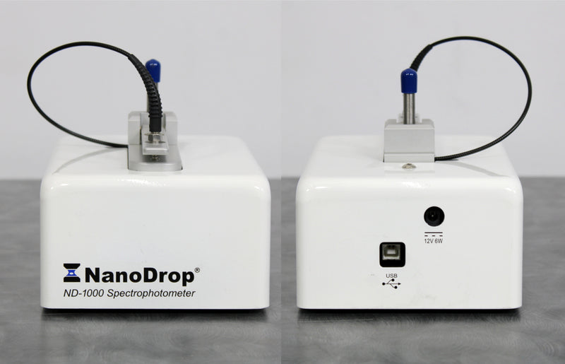 NanoDrop 1000 ND-1000 UV/Vis Spectrophotometer with Dell Laptop & Software