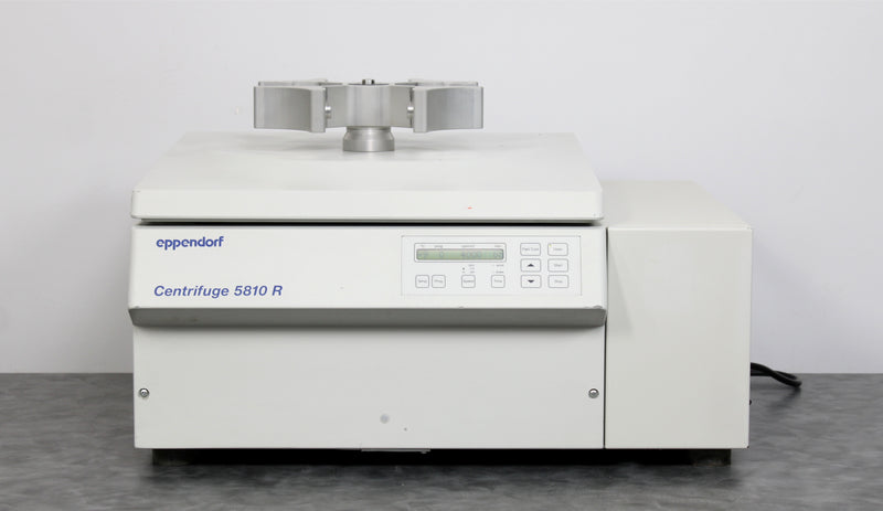 Eppendorf 5810R Refrigerated Benchtop Centrifuge w/ A-4-62 Swing Bucket Rotor