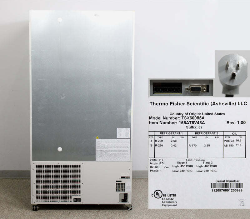 Thermo Scientific TSX -86°C TSX60086A Upright ULT Ultra-Low Temperature Freezer