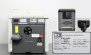 CEM MARS 5 230/60 Microwave Digestion System Back Panel, Ports, Plug, Label with Serial Number and Manufacture date