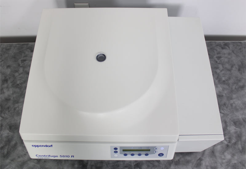 Eppendorf 5810R Refrigerated Benchtop Centrifuge with A-4-62 Rotor & Carriers