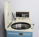 Beckman J6M ELUT Elutriation Floor Centrifuge Lid Open