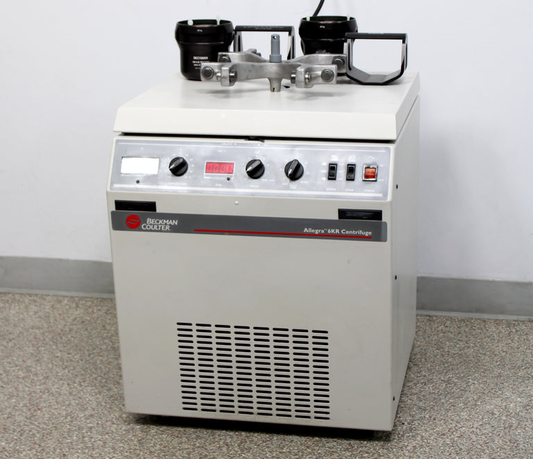 Beckman Allegra 6KR Kneewell Refrigerated Centrifuge 366830 with GH-3.8 Rotor